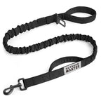 OutdoorMaster Bungee — Correa Elástica con Doble Mango Acolchado y Mosquetón 360° para Perro
