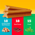 Pedigree Dentastix — Premios Dentales de Acción Triple para Perros de Raza Grande
