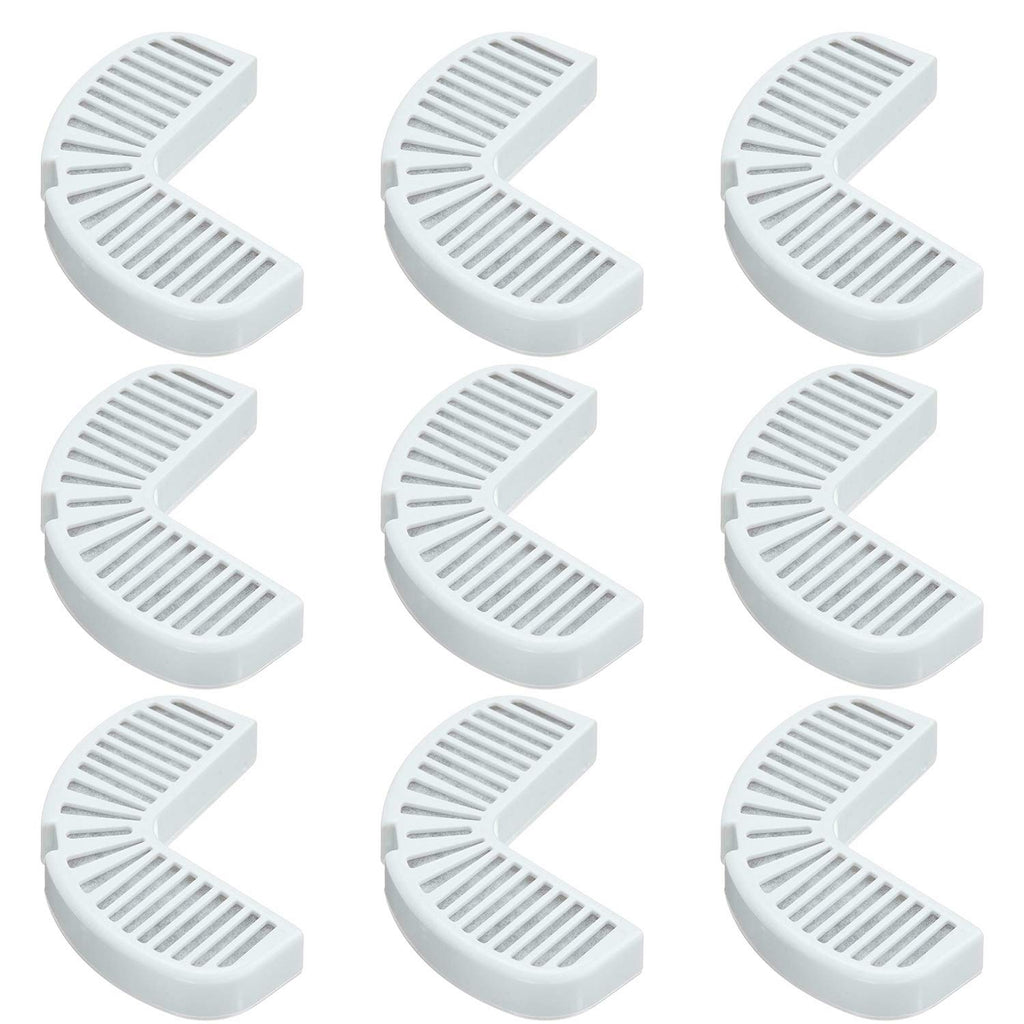 Pioneer Pet Raindrop — Filtros de Repuesto con Carbón Granulado para Fuentes Cerámicas y de Acero Inoxidable para Perros y Gatos