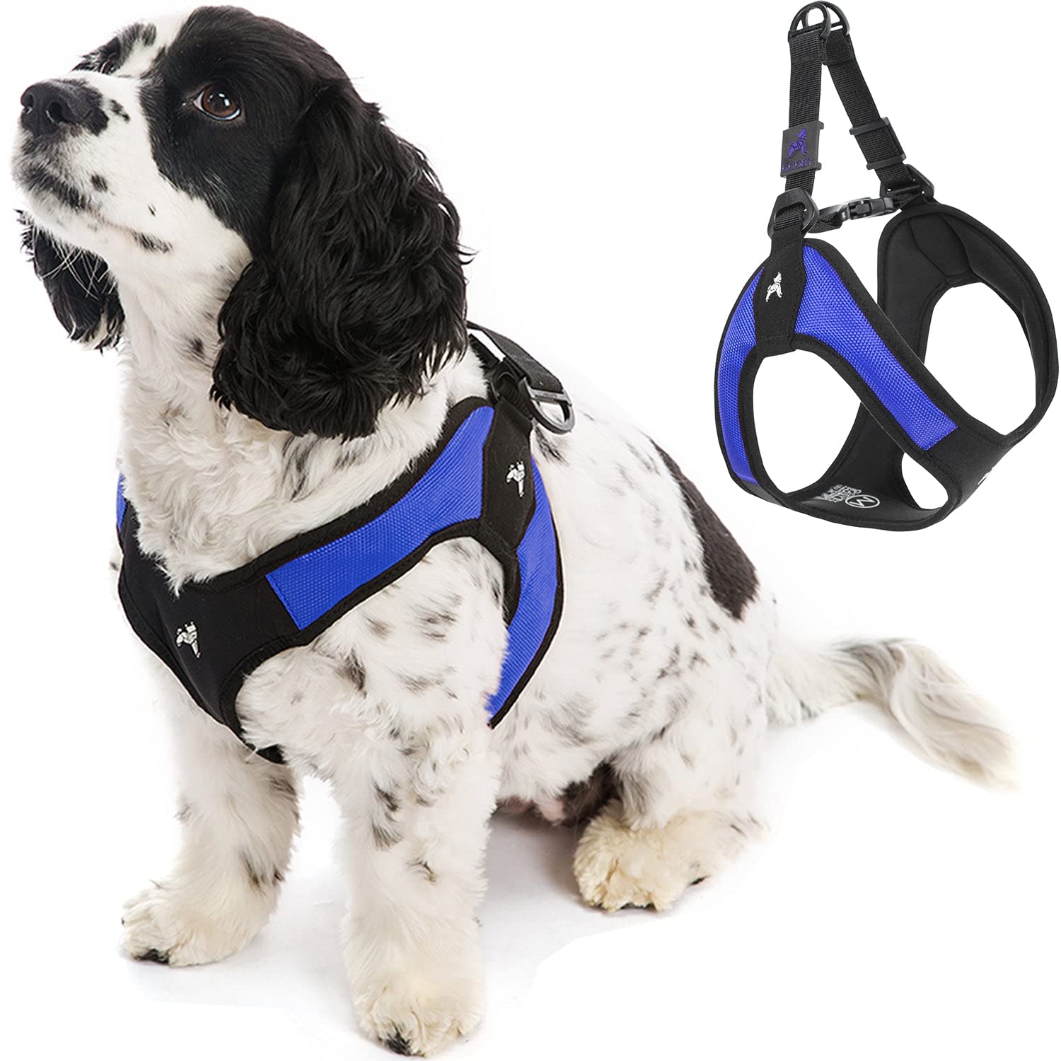 Gooby Escape Free Easy Fit — Arnés Antijale con Diseño Step-In y Hebilla de Liberación Rápida para Perros Pequeños y Medianos