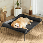 RRPETHOME — Cama Elevada Refrescante con Malla Transpirable y Patas Antideslizantes para Perros Grandes