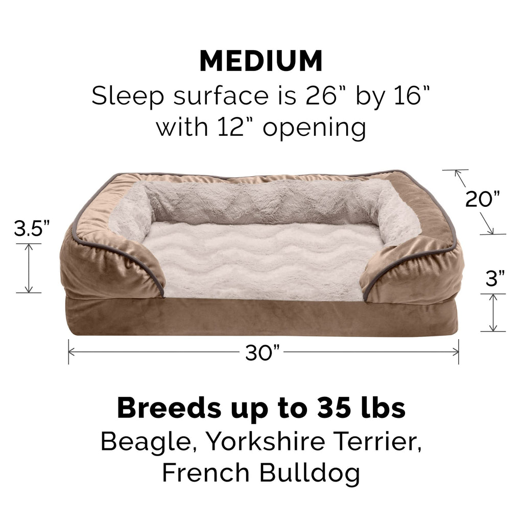 Furhaven Cooling Gel — Cama con Gel Refrescante para Perro