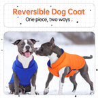 Lelepet — Chamarra Reversible Acolchada para Perro, Resistente al Viento y Agua, para Perros Pequeños