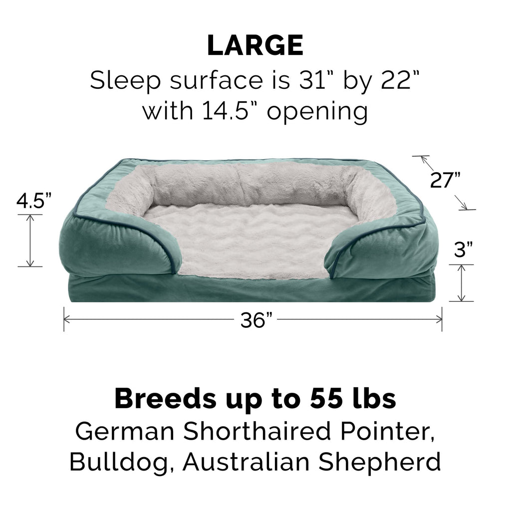 Furhaven Cooling Gel — Cama con Gel Refrescante para Perro