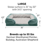 Furhaven Cooling Gel — Cama con Gel Refrescante para Perro