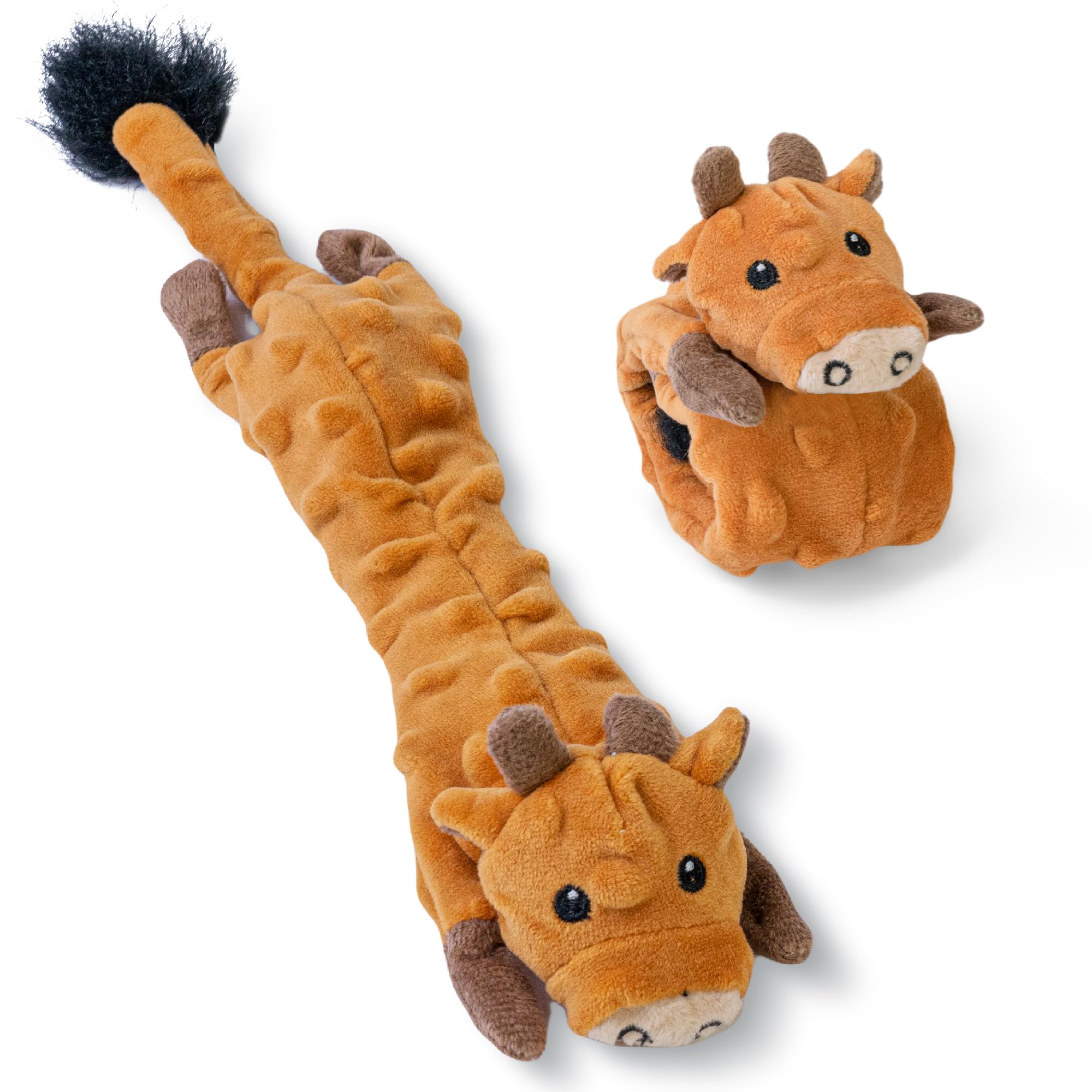 SHARLOVY Bubble Plush — Juguetes de Peluche Chirriantes y Crujientes sin Relleno para Perro