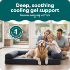 Furhaven Cooling Gel — Cama Refrescante con Gel para Perro