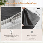 WNPETHOME — Cama Ortopédica Impermeable con Funda Lavable y Base Antideslizante para Perro
