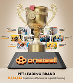 oneisall Rasurador Inalámbrico para Perros — Cortadora de Pelo Silenciosa de 2 Velocidades con Cuchilla Metálica Desmontable para Grooming en Casa