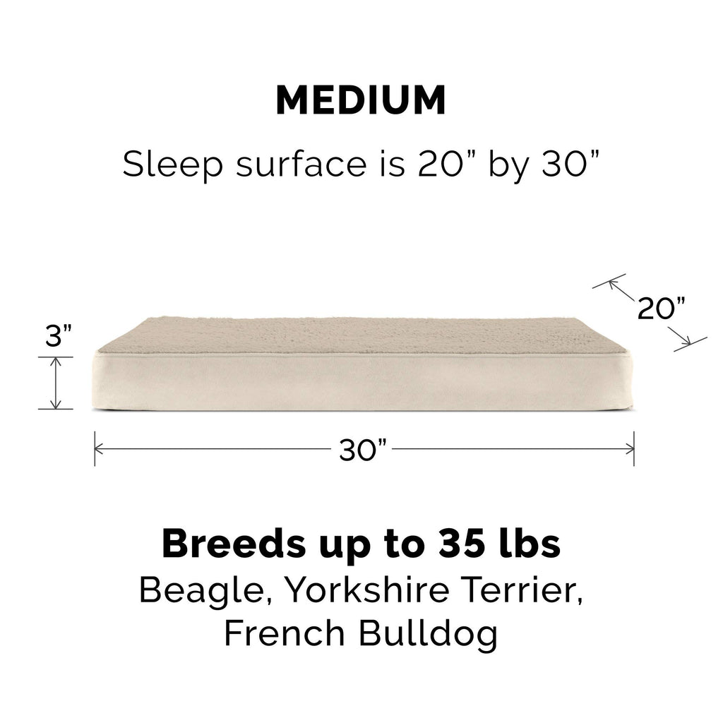 Furhaven — Cama Ortopédica con Cubierta Lavable y Desmontable para Perro