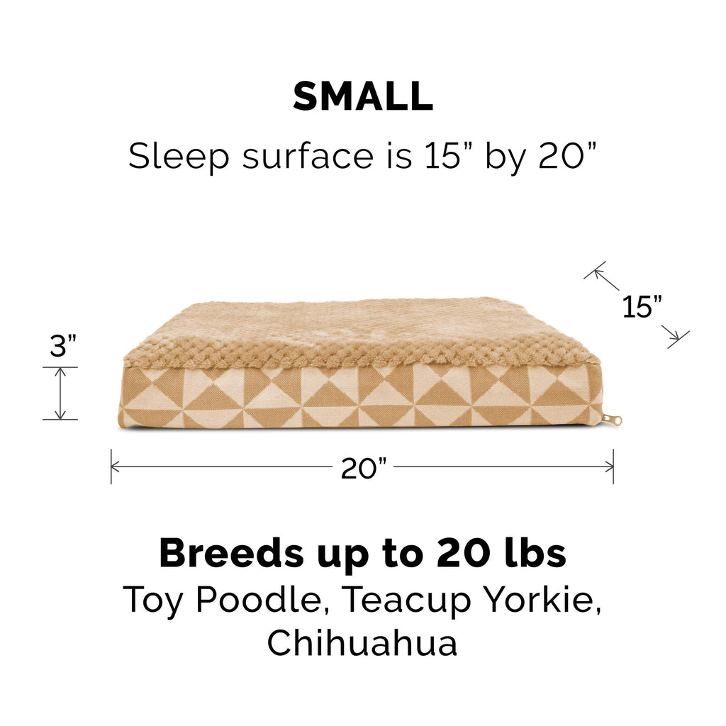 Furhaven — Cama Ortopédica con Cubierta Lavable y Desmontable para Perro