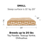 Furhaven — Cama Ortopédica con Cubierta Lavable y Desmontable para Perro