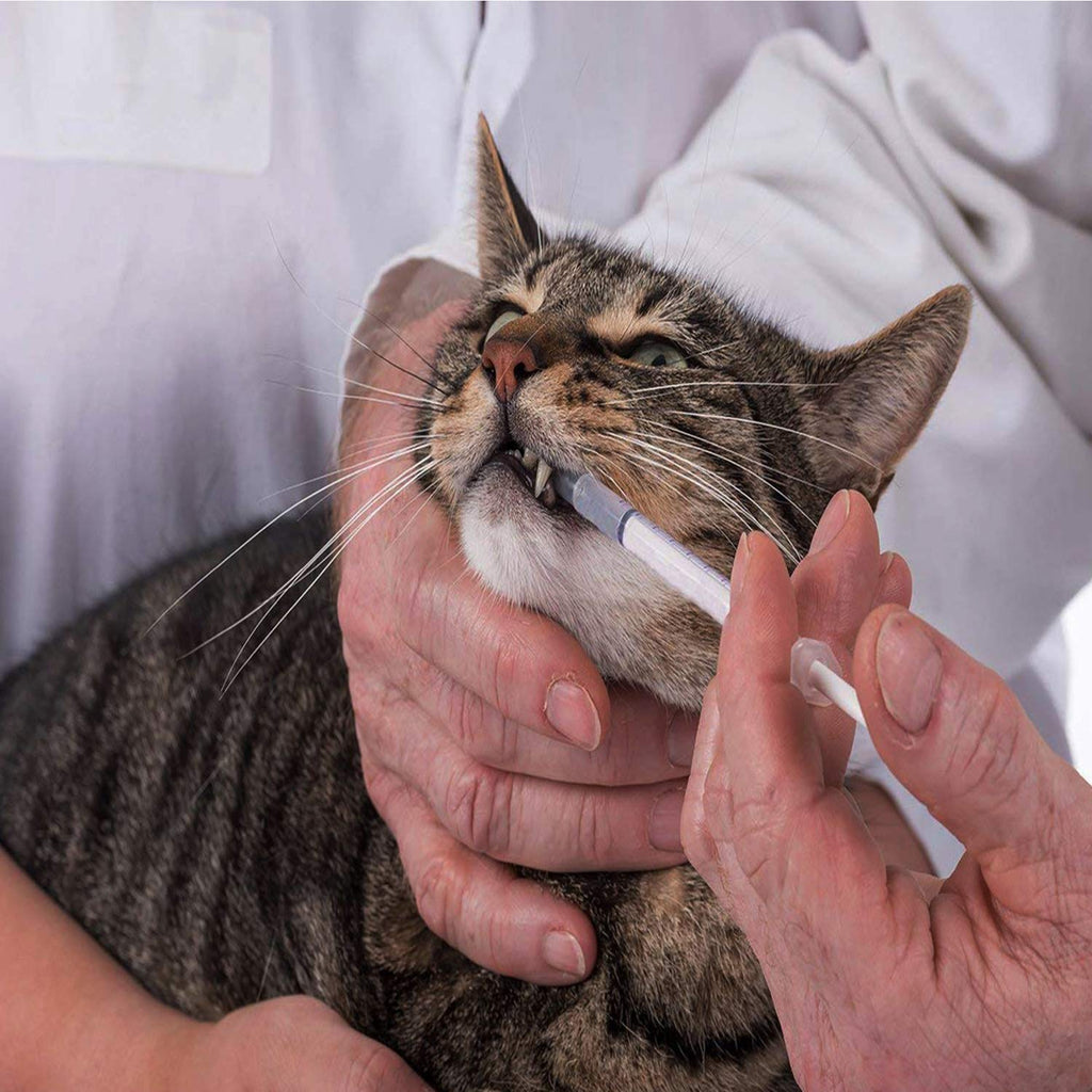 Jeringas de 1ml Sin Aguja con Tapa — Medición y Administración de Líquidos para Mascotas