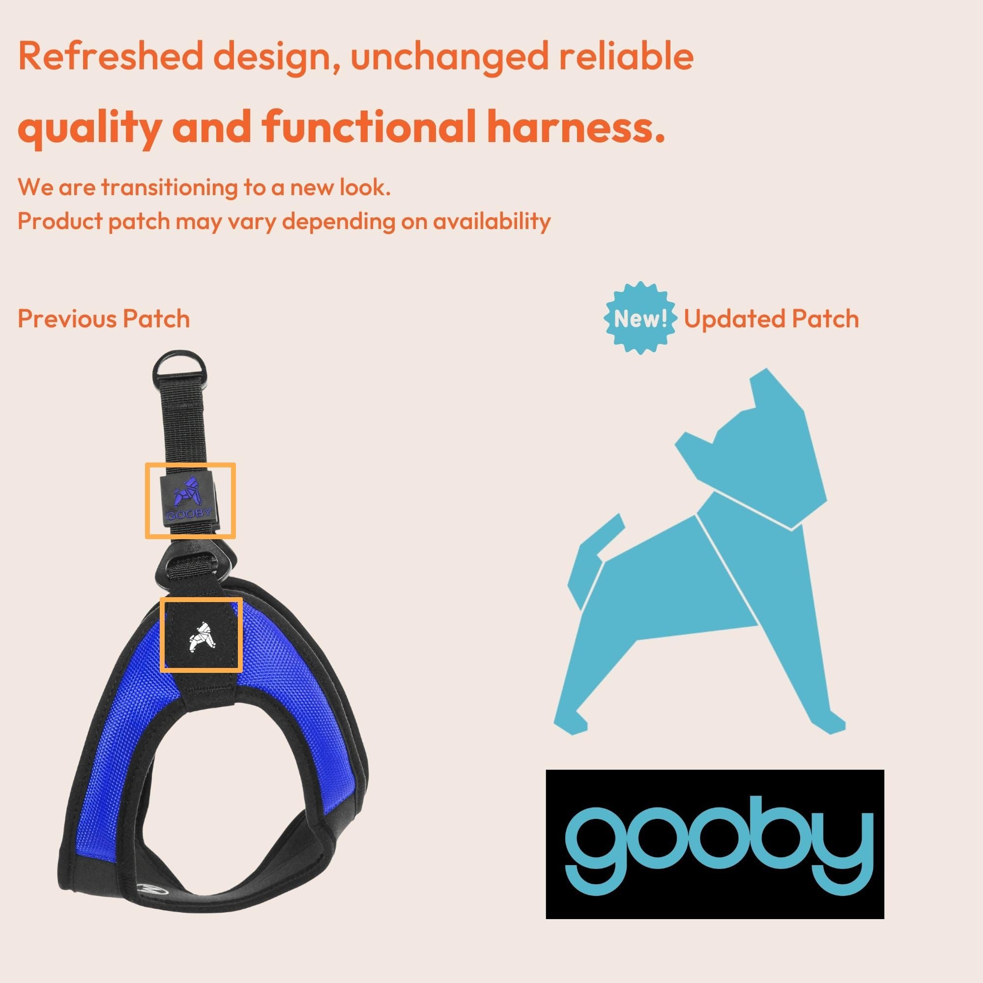 Gooby Escape Free Easy Fit — Arnés Antijale con Diseño Step-In y Hebilla de Liberación Rápida para Perros Pequeños y Medianos