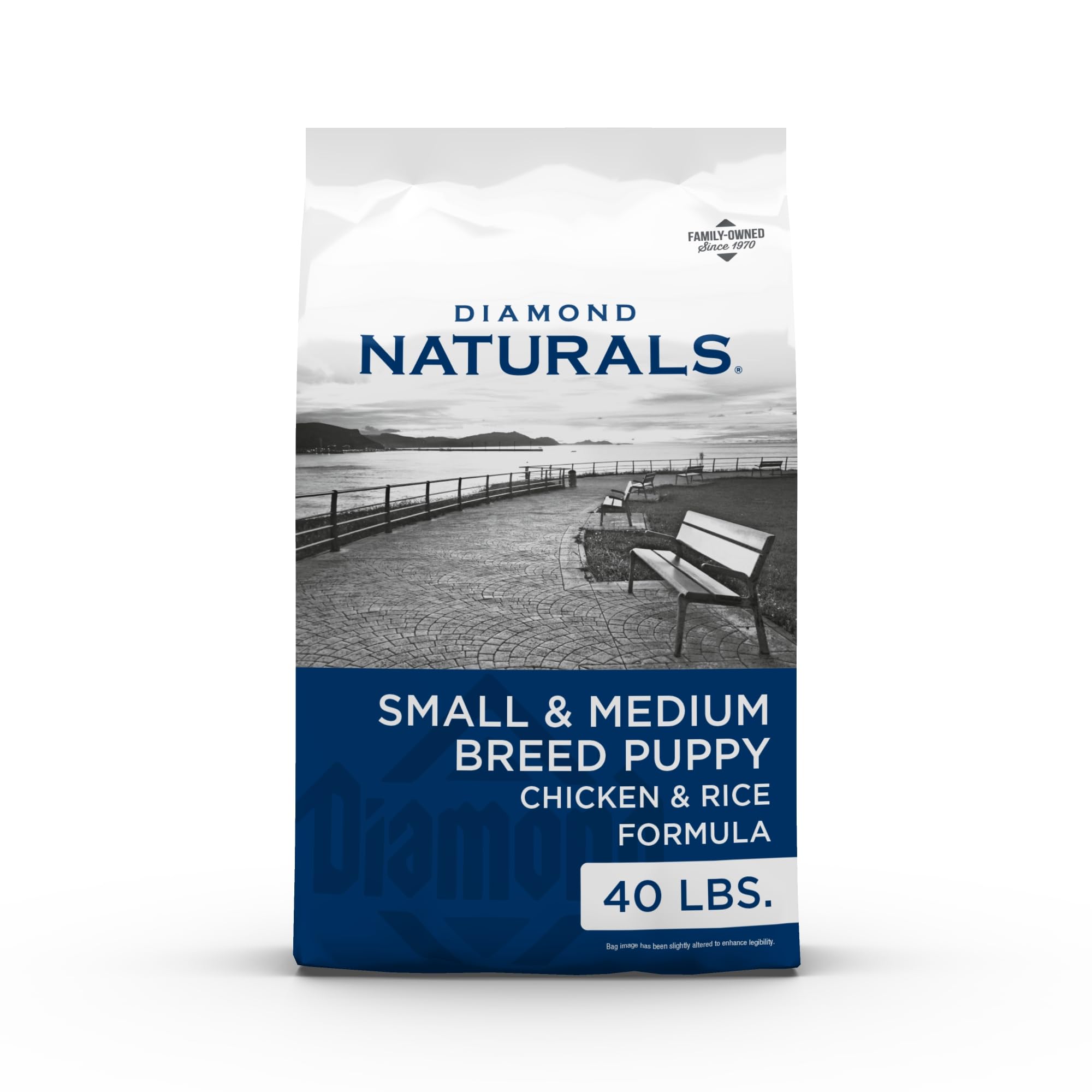 Diamond Naturals Small & Medium Breed Puppy — Croquetas con Pollo y Arroz para Cachorros de Razas Pequeñas y Medianas