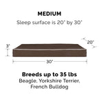 Furhaven — Cama Ortopédica con Cubierta Lavable y Desmontable para Perro