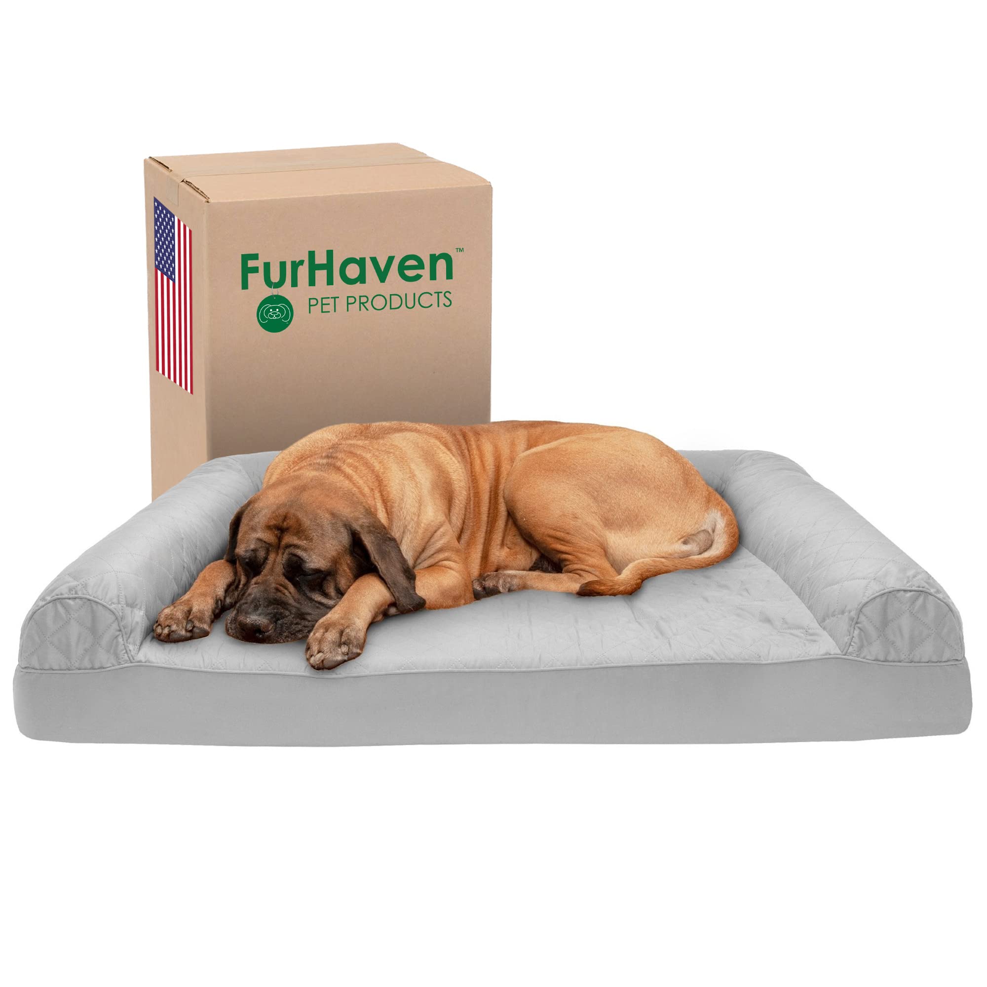 Furhaven Cooling Gel — Cama Refrescante con Gel para Perro