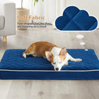 WNPETHOME — Cama Ortopédica Impermeable con Funda Lavable y Base Antideslizante para Perro