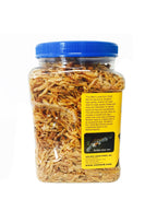 Zoo Med Sun-Dried Red Shrimp — Camarones Secados al Sol para Tortugas Acuáticas y Peces de Acuario