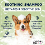 Alpha Dog Series — Shampoo y Acondicionador 2 en 1 con Aloe Vera para Perro, Fórmula Natural, pH Balanceado y Sin Lágrimas