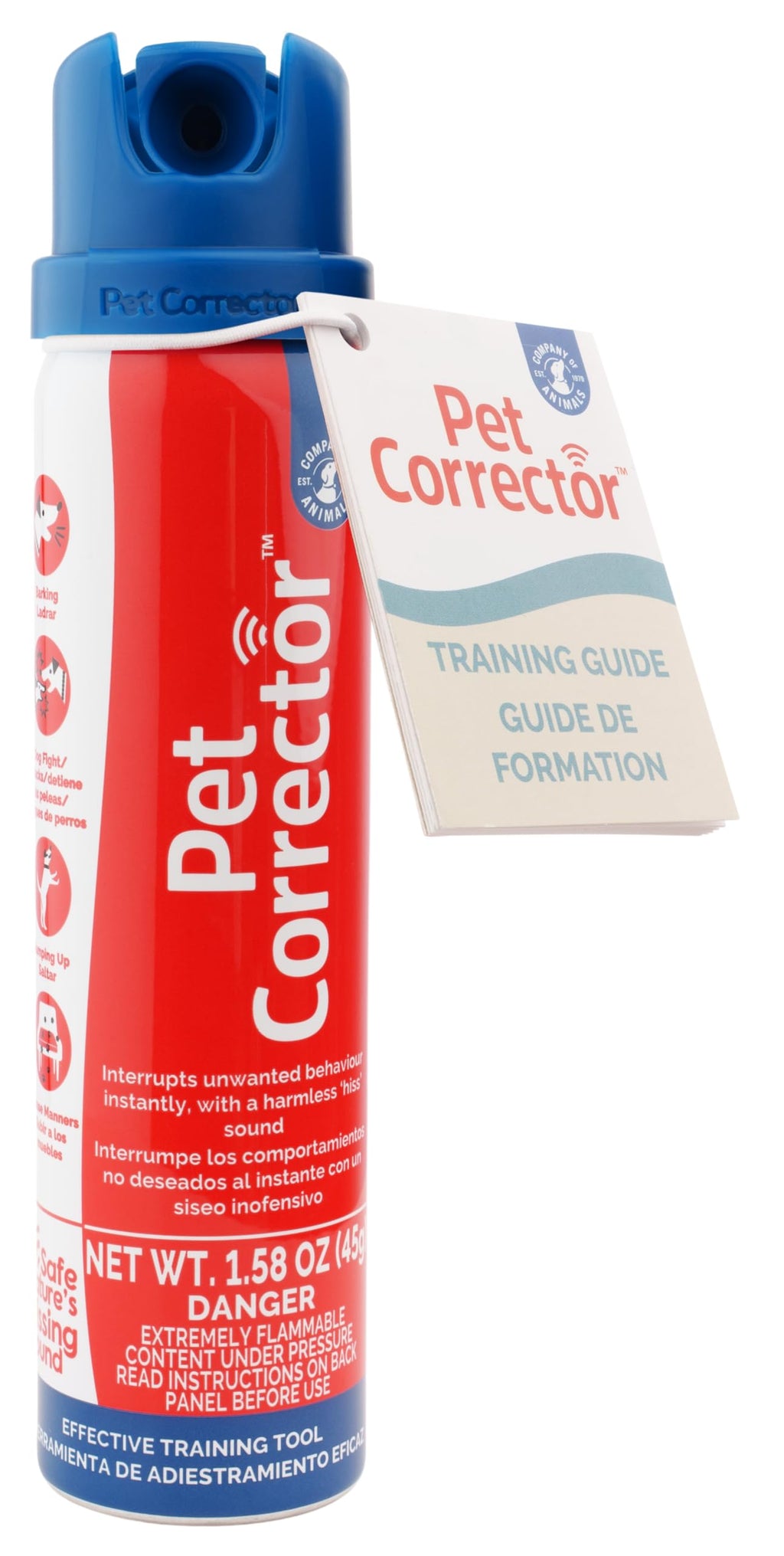 Pet Corrector Entrenador para Perros 50ml — Corrige Ladridos, Saltos, Agresión y Conductas No Deseadas de Forma Segura y Humana