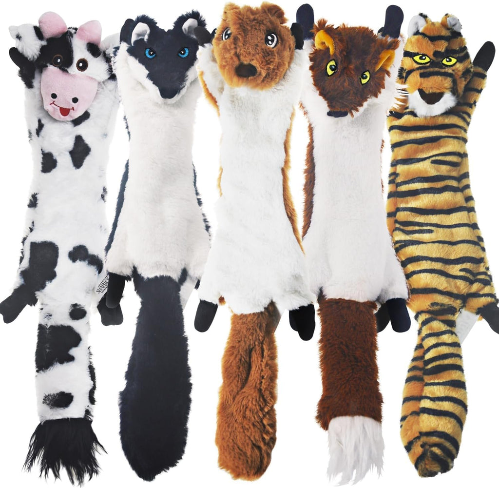 SHARLOVY Bubble Plush — Juguetes de Peluche Chirriantes y Crujientes sin Relleno para Perro