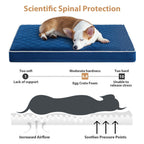 WNPETHOME — Cama Ortopédica Impermeable con Funda Lavable y Base Antideslizante para Perro