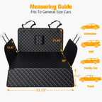 PETICON — Cubierta Protectora Impermeable para Maletero de SUV, Sedán y Van con Protector de Cajuela y Antideslizante para Perros