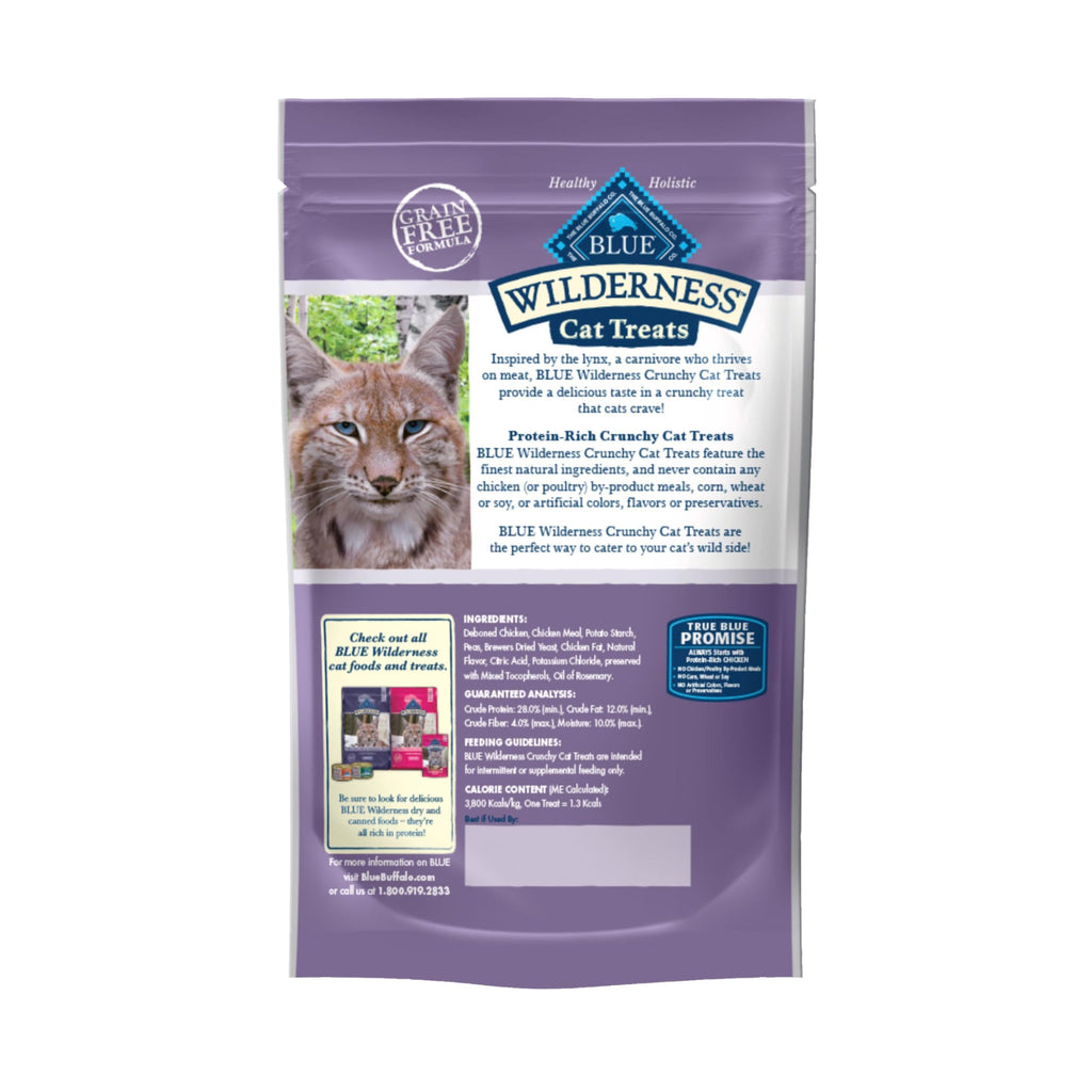 Blue Buffalo Wilderness — Premios y Snacks Naturales Sin Granos para Gato