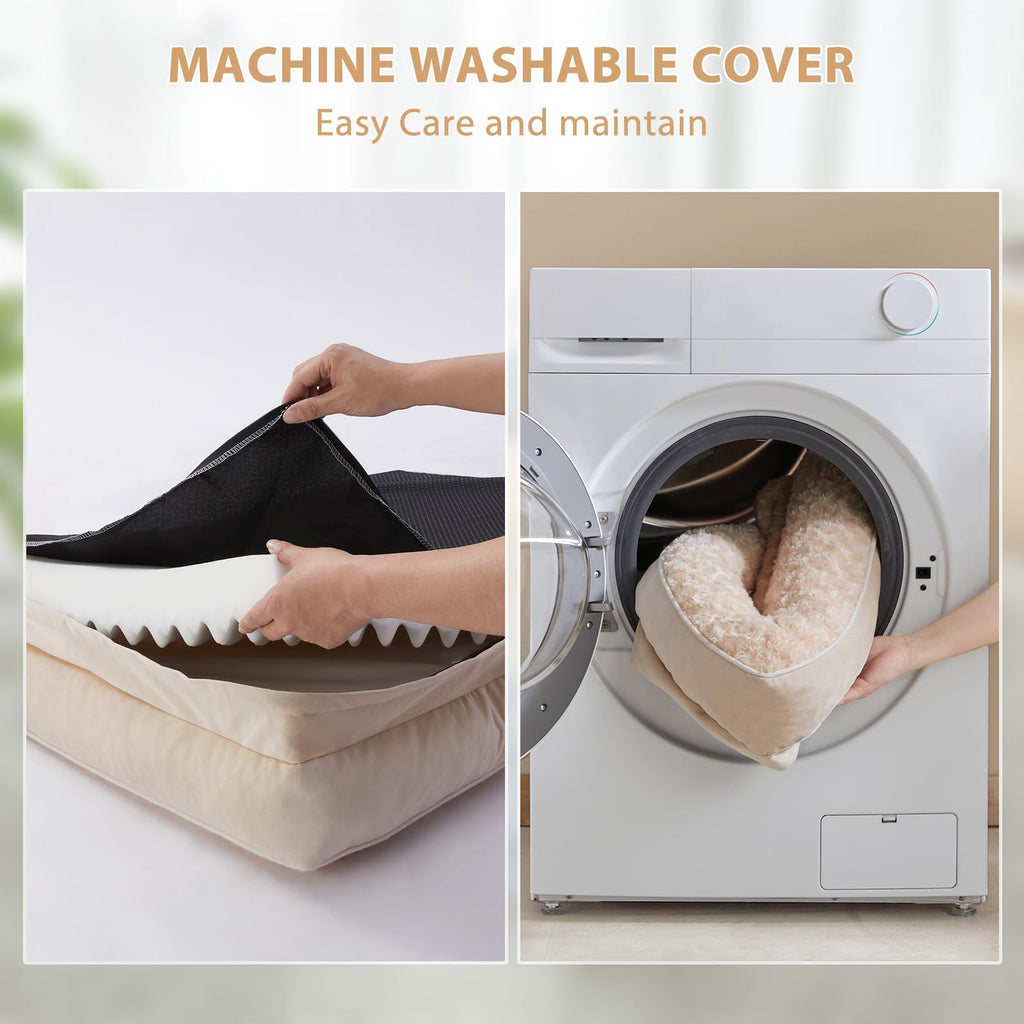BFPETHOME — Cama Ortopédica Impermeable Estilo Sofá con Cubierta Lavable y Base Antiderrapante para Perros