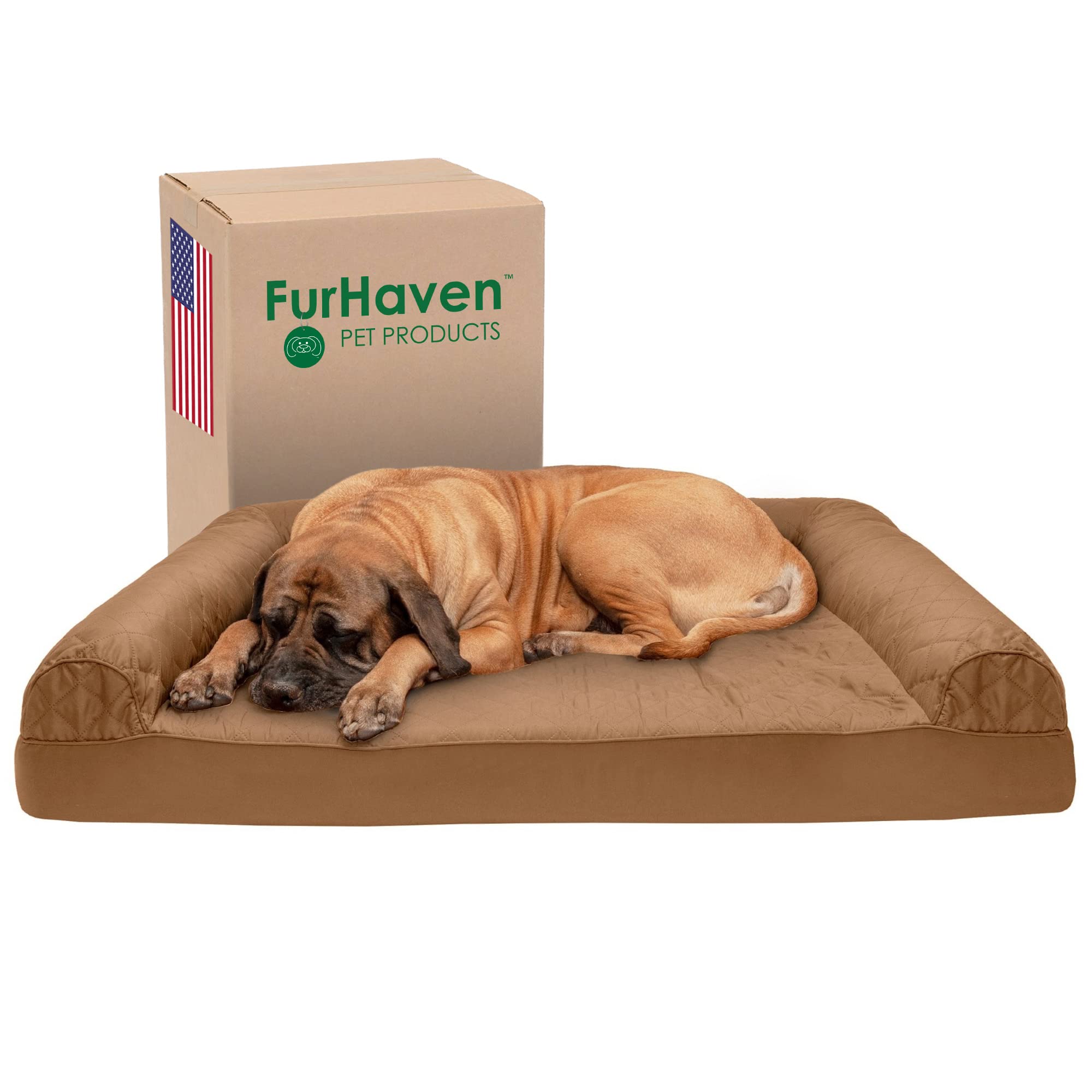 Furhaven Cooling Gel — Cama Refrescante con Gel para Perro