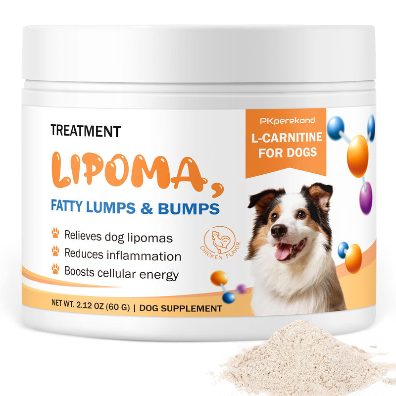 Suplemento de L-Carnitina para Perros — Tratamiento Natural para Lipomas, Reduce Bultos y Bolas de Grasa, Mejora el Metabolismo de Grasas, Aumenta Energía y Vitalidad, Apoya la Salud Muscular y el Bienestar General