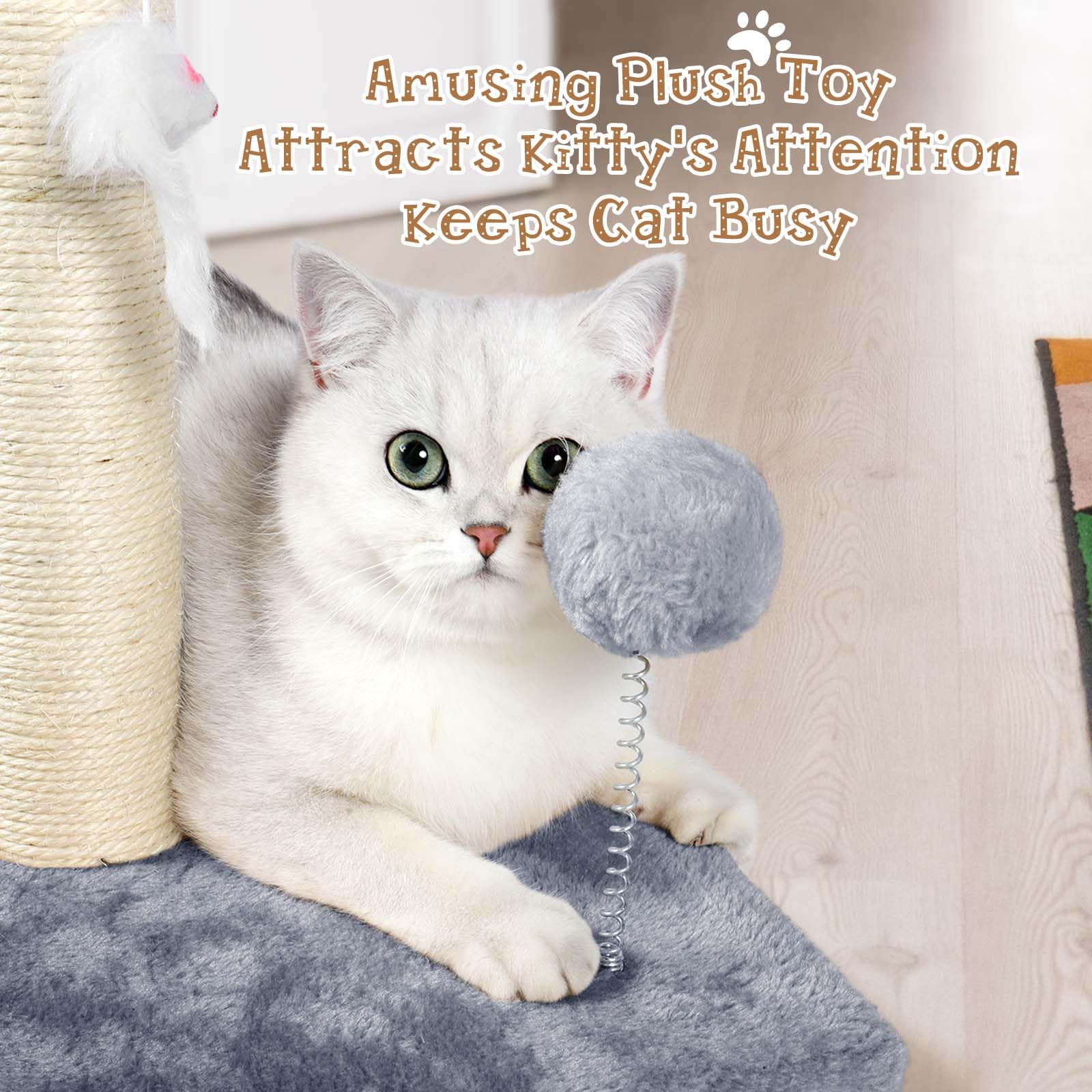 ANWA — Rascador Alto para Gatos Adultos de Interior