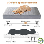 WNPETHOME — Cama Ortopédica Impermeable con Funda Lavable y Base Antideslizante para Perro
