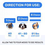 PAWFECTCHEW No Poo Chews para Perros — Disuasivo de Coprofagia y Consumo de Heces con Probióticos, Enzimas Digestivas y Soporte para el Aliento — 120 Bocadillos Suaves, Fabricado en EUA