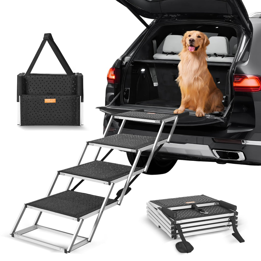 VEVOR — Escalera para Mascotas — Escalones para Subir a Cama, Sofá o Muebles para Perro y Gato
