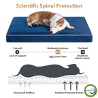WNPETHOME — Cama Ortopédica Impermeable con Funda Lavable y Base Antideslizante para Perro