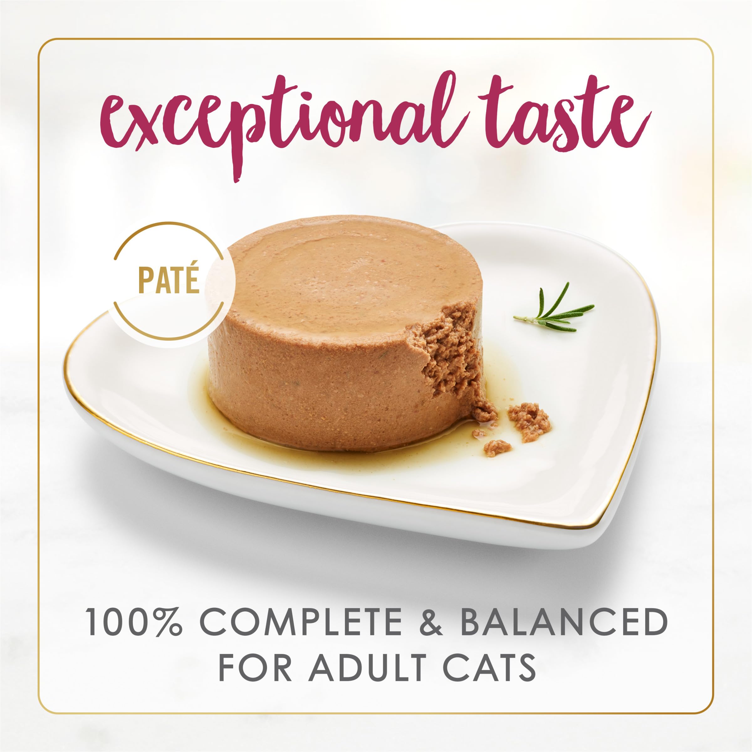Purina Fancy Feast Paté Húmedo para Gatos Senior 7+ Años con Pollo Real — Paquete de 24 Latas de 85g