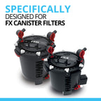 Fluval Almohadilla Removedora de Amoniaco para Filtros FX4 y FX6 — Medio Filtrante Químico y Mecánico 2 en 1, Paquete de 3 Unidades