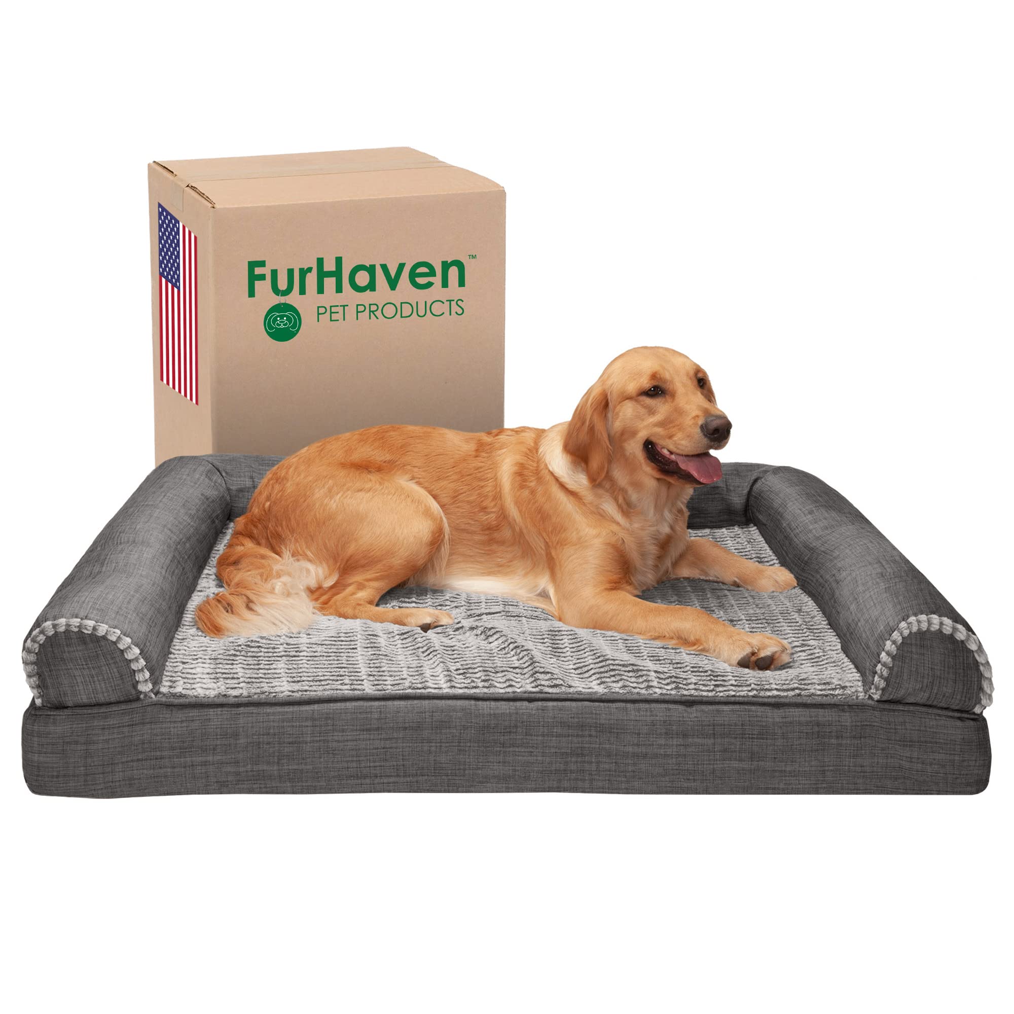 Furhaven Cooling Gel — Cama Refrescante con Gel para Perro