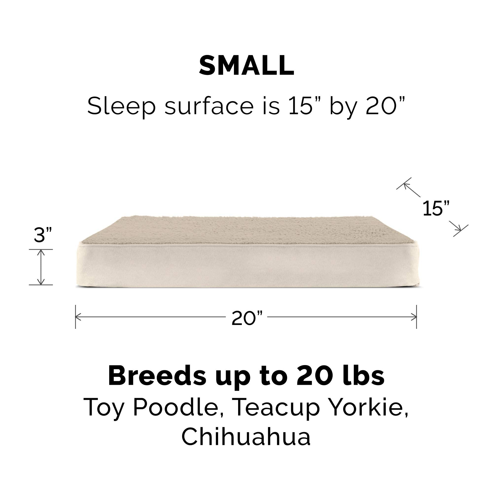 Furhaven — Cama Ortopédica con Cubierta Lavable y Desmontable para Perro