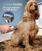 oneisall Modelo 676 — Kit de Cortadora y Rasuradora Eléctrica para Perros