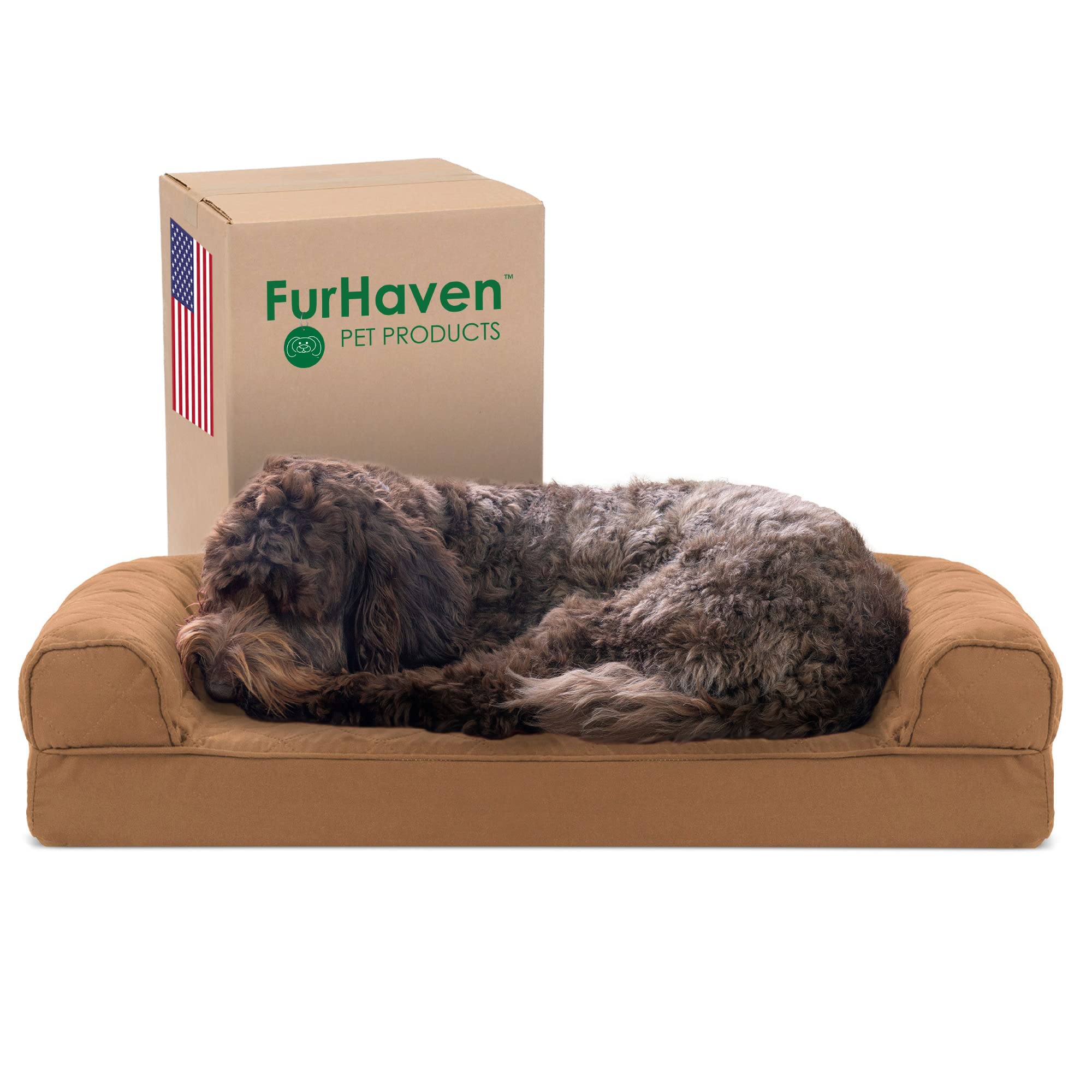 Furhaven Cooling Gel — Cama Refrescante con Gel para Perro