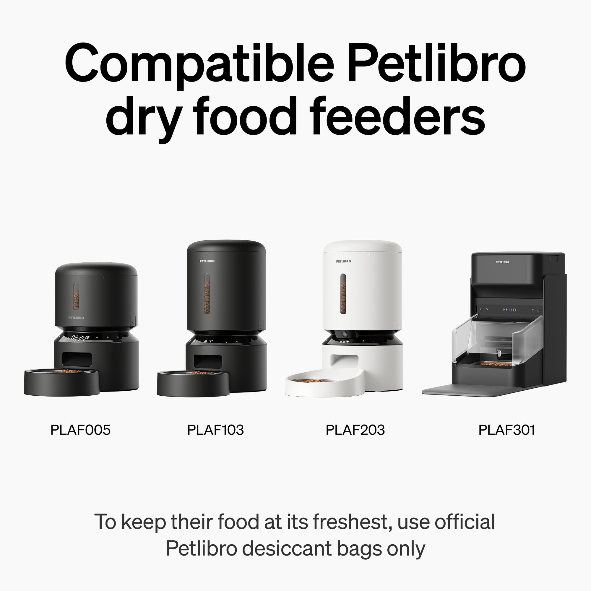 PETLIBRO — Comedero Automático WiFi 5G con Dispensador de Alimento para Gatos y Perros, 5L, hasta 10 Comidas por Día y Sensor de Alimento Bajo