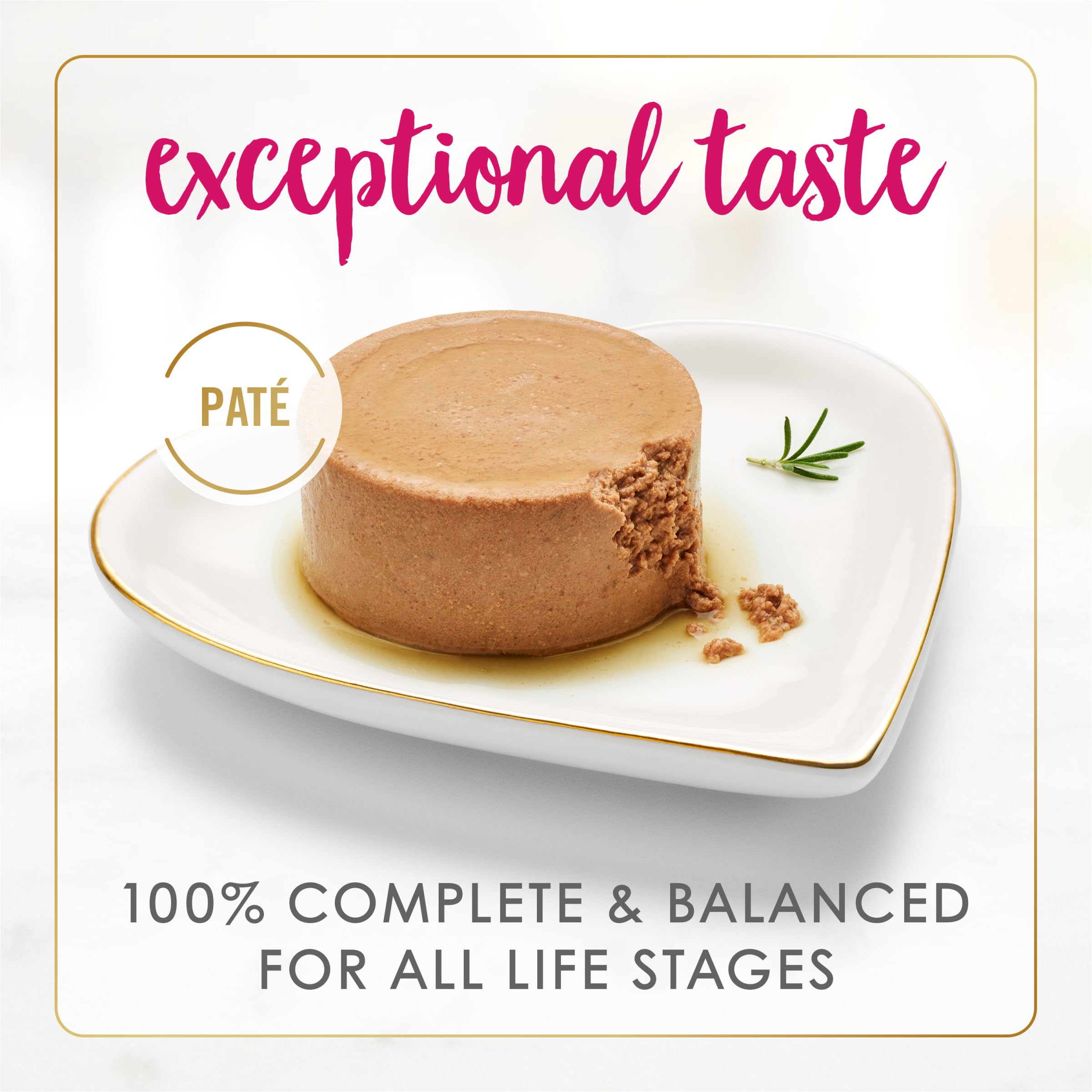 Fancy Feast Colección Clásica Paté de Pollo — Alimento Húmedo para Gatos Sin Granos, Sin Colores ni Conservadores Artificiales — Multipack 24 Latas de 85g