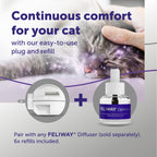 FELIWAY Optimum Cat, Enhanced Calming Pheromone Diffuser, 30 Day Refill