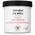 Well & Good — Toallitas Húmedas para los Ojos de Perros, Paquete de 100 Toallitas para Limpieza Ocular