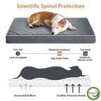 WNPETHOME — Cama Ortopédica Impermeable con Funda Lavable y Base Antideslizante para Perro