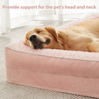 BFPETHOME — Cama Ortopédica Impermeable Estilo Sofá con Cubierta Lavable y Base Antiderrapante para Perros