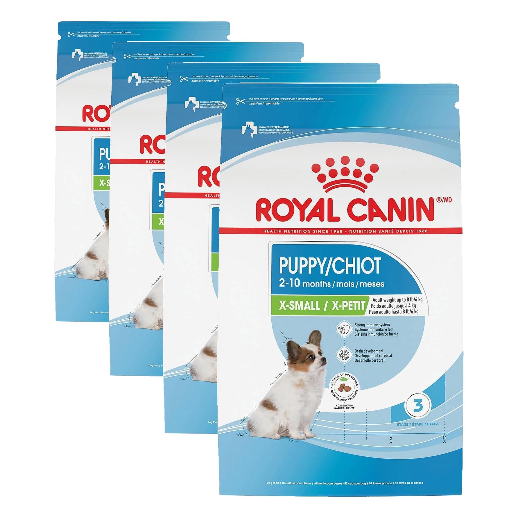 Royal Canin X-Small Puppy — Croquetas para Cachorro de Raza Miniatura con Soporte Inmunológico y Digestivo